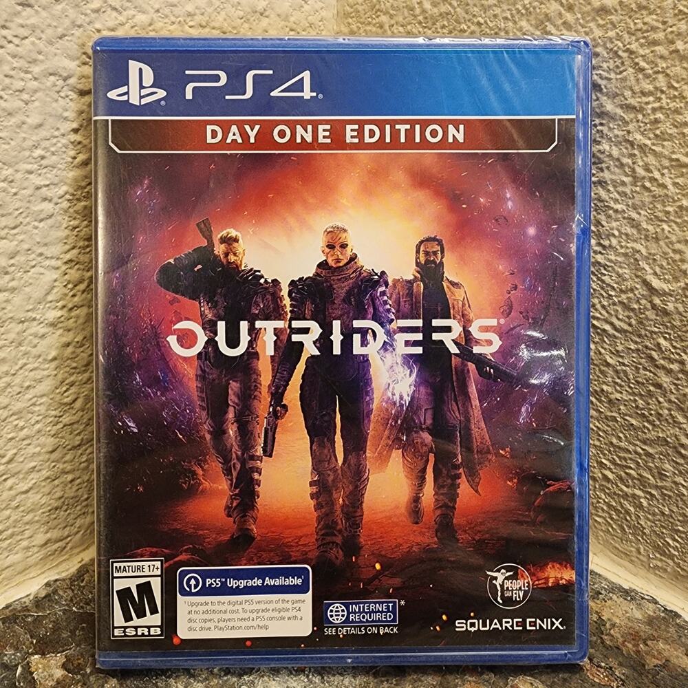 Game - Outriders [Day One Edition] (NEW) - PS4 - Square-Enix